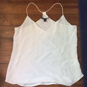 J Crew silk strappy top